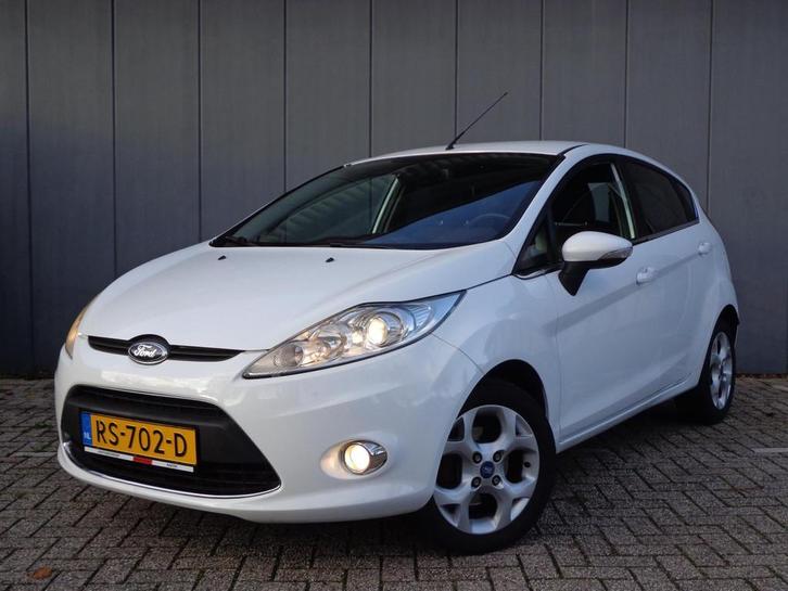 Ford Fiesta 1.25i 16V Titanium 1Eig,Vol.Onderhb., Auto's, Ford, Te koop, Fiësta, ABS, Airbags, Airconditioning, Boordcomputer