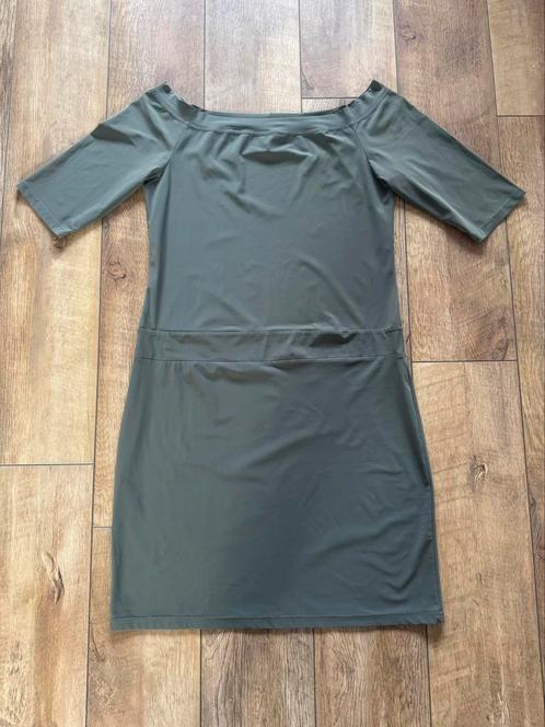 *Studio Anneloes* Mooi Travelstof Jurkje mt XL, Kleding | Dames, Jurken, Zo goed als nieuw, Maat 46/48 (XL) of groter, Knielengte