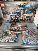 222) Te koop Lego 42128 Technic robuuste sleelwagen oranje, Complete set, Ophalen of Verzenden, Lego, Zo goed als nieuw