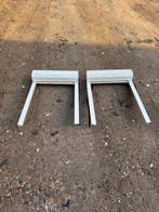 2x rolluik handbediend, Ophalen, Minder dan 100 cm, Wit, Zo goed als nieuw