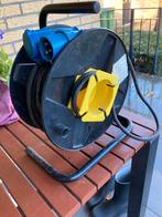 Caravan kabelhaspel, Ophalen, Gebruikt