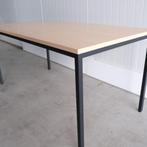 Restpartij, Kantinetafel, 160x80cm, Beuken blad, Zwart, 50 tot 100 cm, -, -, 150 tot 200 cm