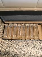 Set van 8 Kristallen Messenleggers in Doos, Ophalen of Verzenden