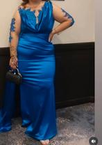 Super mooie blauwe feestjurk, Ophalen, Galajurk, Zwart, Maat 46/48 (XL) of groter