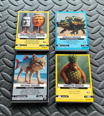 Skifidol Italian Brainrot | 84 cards | Universo Psichedelico beschikbaar voor biedingen