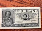 briefje 2 1/2 gulden, Postzegels en Munten, Bankbiljetten | Nederland, Los biljet, 2½ gulden, Verzenden