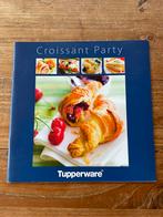 Tupperware Croissant Party bakboekje., Overige typen, Ophalen of Verzenden, Zo goed als nieuw