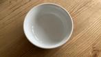 Servies, witte handige stapelbare schaaltje van porselein, Ophalen, Zo goed als nieuw, Bord(en), Effen