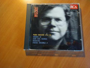 CD Mozart - Emanuel Ax - Piano Concerto 17 & 18 beschikbaar voor biedingen