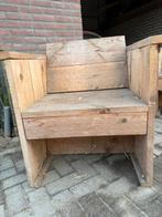 Steigerhouten stoelen, Tuin en Terras, Ophalen, Gebruikt, Hout