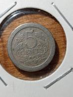 5 Cent 1907, Ophalen of Verzenden, Koningin Wilhelmina, 5 cent, Losse munt