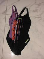 128 SPEEDO zwart oranje badpak, Ophalen of Verzenden, Zo goed als nieuw, Meisje, Sport- of Zwemkleding