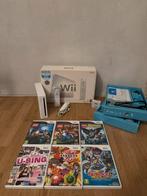 Nintendo Wii compleet + 6 spellen + HDMI-converter, Spelcomputers en Games, Spelcomputers | Nintendo Wii, Ophalen, Gebruikt, Met 1 controller