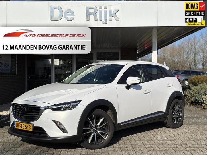 Mazda CX-3 2.0 SkyActiv-G 120 GT-M | Parelmoer | Afn. Trekha, Auto's, Mazda, Bedrijf, Te koop, CX-3, ABS, Achteruitrijcamera, Adaptive Cruise Control