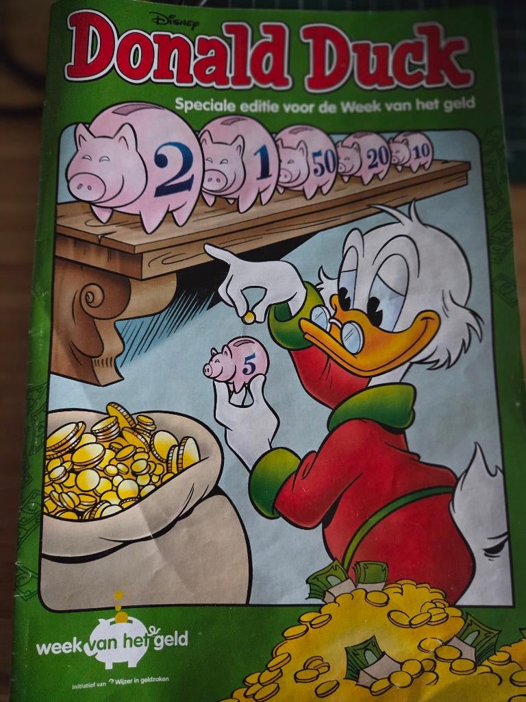 Donald Duck - Speciale editie voor de week van het Geld, Eén stripboek, Ophalen of Verzenden, Zo goed als nieuw, Disney