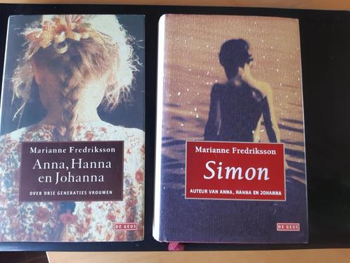 2 Romans Marianne Fredriksson, Boeken, Romans, Gelezen, Europa overig, Ophalen of Verzenden
