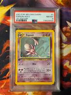 Espeon Neo Discovery 1st Edition PSA 8, Ophalen of Verzenden, Zo goed als nieuw, Losse kaart