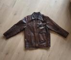 Leren jas maat M., Kleding | Heren, Jassen | Winter, Ophalen, Gedragen, Maat 48/50 (M), Bruin
