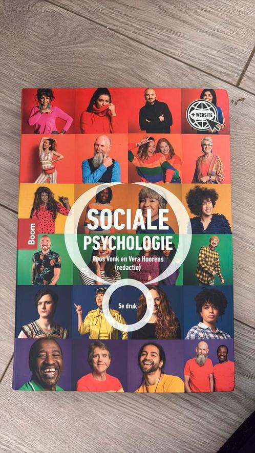 Roos Vonk - Sociale psychologie, Boeken, Studieboeken en Cursussen, Nieuw, Overige niveaus, Ophalen of Verzenden