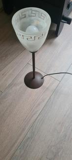 Klein lampje voor op tafel of dressoir., Huis en Inrichting, Lampen | Spots, Ophalen of Verzenden, Zo goed als nieuw, Metaal of Aluminium