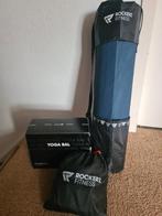 Rockerz fitnes Yoga bal + mat, Sport en Fitness, Yoga en Pilates, Ophalen, Nieuw
