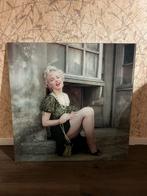 Glazen Marilyn Monroe Poster, Ophalen, Zo goed als nieuw, Foto of Poster, 50 tot 75 cm