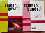 2025 Examenbundel + Samengevat | Wiskunde B | VWO, Ophalen of Verzenden, Zo goed als nieuw, VWO, Wiskunde B
