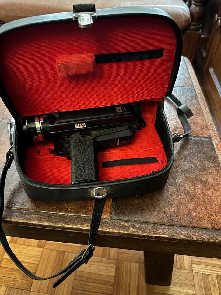 Revue Super 8 S5 Camera - Vintage Filmcamera met Tas, Audio, Tv en Foto, Videocamera's Analoog, Camera, 8mm, Ophalen of Verzenden