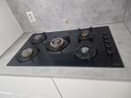 Gaskookplaat, Zo goed als nieuw, Inbouw, Gas, 4 kookzones
