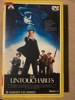 The Untouchables VHS - Actie en Misdaad ex rental, Cd's en Dvd's, VHS | Film, Vanaf 16 jaar, Ophalen of Verzenden, Gebruikt, Thrillers en Misdaad