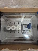 Elektrische Halyester Kast met Hoofdschakelaar en Zekeringen, Doe-het-zelf en Verbouw, Elektra en Kabels, Ophalen of Verzenden
