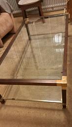 Grote facet geslepen salon tafel, Ophalen, Gebruikt, 50 tot 100 cm, Minder dan 50 cm