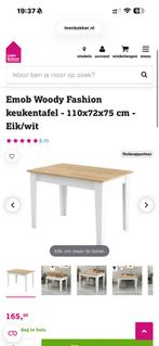 Nieuwe eettafel in doos - ongeopend!, Huis en Inrichting, Tafels | Eettafels, Ophalen, 100 tot 150 cm, Nieuw, 50 tot 100 cm