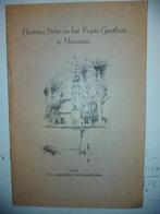Heringa-State en Popta Gasthuis te Marssum, Ophalen of Verzenden, 20e eeuw of later, Zo goed als nieuw, M.J. Barones van Heemstra