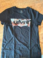 Levi’s shirt, Kleding | Dames, T-shirts, Maat 38/40 (M), Zo goed als nieuw, Zwart, Korte mouw
