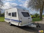 Hobby De Luxe 400 KB, Caravans en Kamperen, Bedrijf, Disselslot, Dwars-stapelbed, Standaardzit