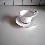 Royal albert chantilly  herenkop en schotel, Ophalen of Verzenden, Zo goed als nieuw, Overige stijlen, Kop(pen) en/of Schotel(s)