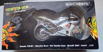 1.12 Minichamps Yamaha YZR-M1 Valentino Rossi uit 2009 beschikbaar voor biedingen