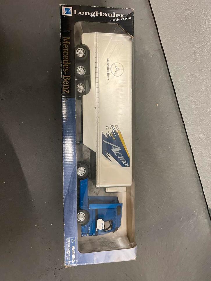 Mercedes-Benz Actros LongHauler - Nieuw in doos!, Hobby en Vrije tijd, Modelbouw | Auto's en Voertuigen, Nieuw, Truck, Groter dan 1:32