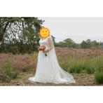 Trouwjurk Ladybird maat 42/44, Ophalen, Zo goed als nieuw, Wit, Trouwjurk