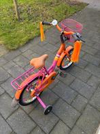 Kinderfiets Loekie 16 inch, Fietsen en Brommers, Fietsen | Kinderfietsjes, Ophalen, Zijwieltjes, Loekie, 16 tot 20 inch