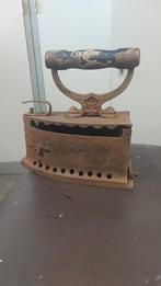 Antiek Strijkijzer op Kooltjes - Compleet, Antiek en Kunst, Ophalen of Verzenden