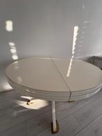 Ronde tafel, Huis en Inrichting, Tafels | Eettafels, Ophalen, Gebruikt, 100 tot 150 cm, 100 tot 150 cm