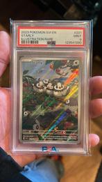 Starly Illustration Rare PSA 9 - Pokémon SVI EN, Ophalen of Verzenden, Nieuw