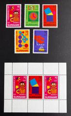 Suriname NVPH 586-591 kinderzegels 1972 postfris, Verzenden, Postfris