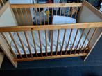 Kinderbedje kinder peuter bed ledikant verstelbaar beuken, Kinderen en Baby's, Kinderkamer | Bedden, Ophalen, Gebruikt, Minder dan 140 cm