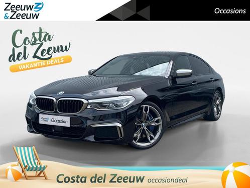 BMW 5-serie M550i xDrive High Executive | Unieke NEDERLANDSE, Auto's, BMW, Bedrijf, Te koop, 5-Serie, 360° camera, 4x4, ABS, Achteruitrijcamera
