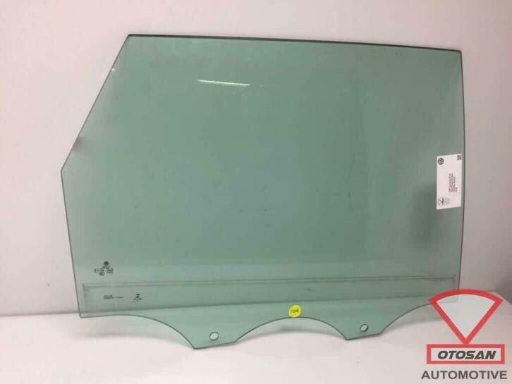 vw touareg 2018 raam ruit portier deur rechts achter, Auto-onderdelen, Ruiten en Toebehoren, Volkswagen, Gebruikt, Ophalen of Verzenden