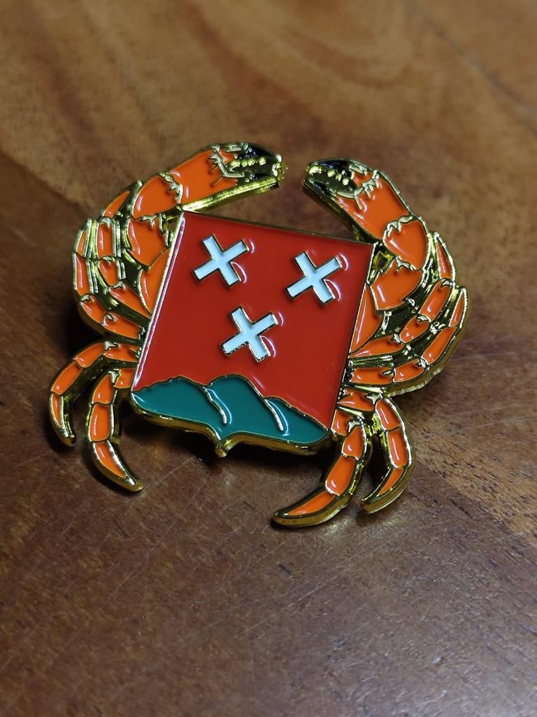 Vastenavend pin "Krabbegat", Ophalen of Verzenden, Nieuw, Stad of Land, Speldje of Pin