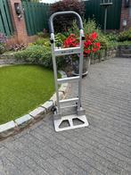 Brasso aluminium steekwagen draagvermogen 150 kg, Ophalen, Zo goed als nieuw, Steekwagen